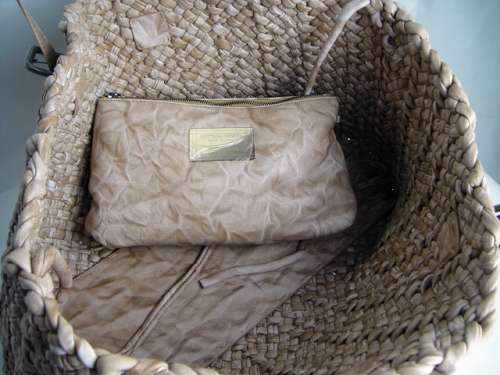 Bottega Veneta Woven Tote Bag 9789 light brown - Click Image to Close